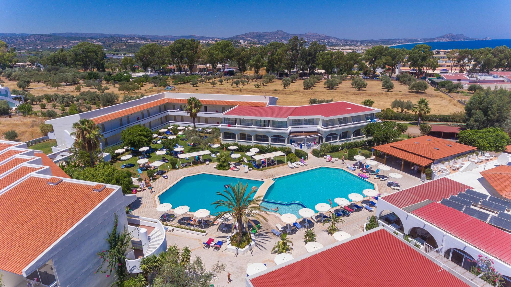 Hotel Niriides Beach Kolymbia Extérieur photo